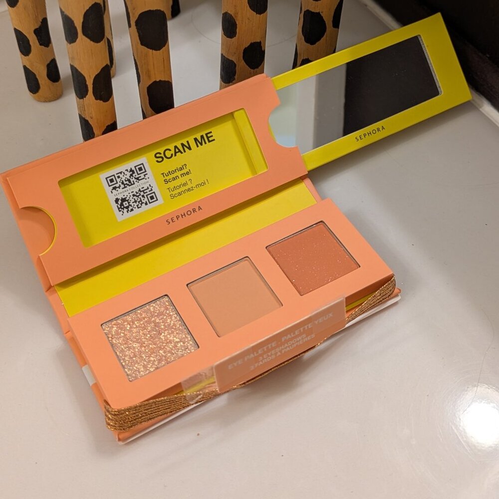 NEW Mini Mix Eyeshadow Palette by Sephora - Peach Power